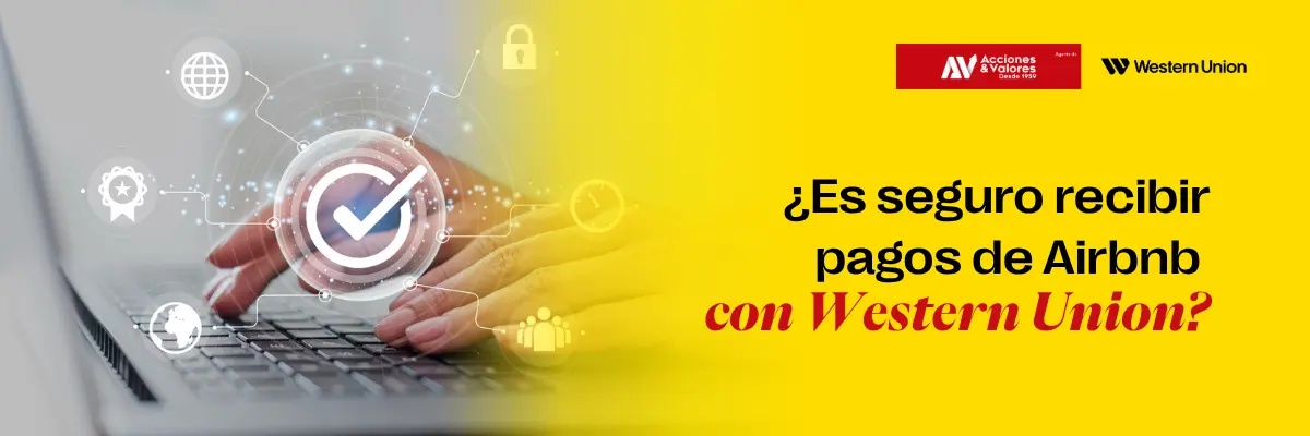 Recibir pagos de Airbnb de forma segura con Western Union