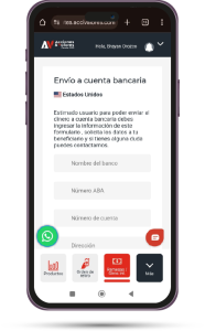 ¿Cómo envíar y recibir dinero del exterior? ¡Es muy fácil! 6 paso 5 envio online 1